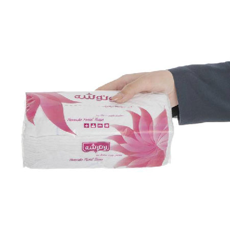 دستمال کاغذی 100 برگ ونوشه مدل Flower