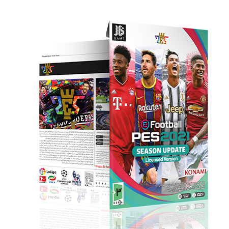 بازی کامپیوتری PES 2021 نشر جی بی تیم