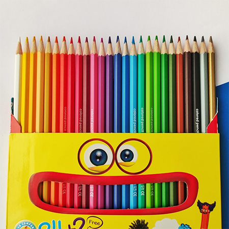 مداد رنگی 26 رنگ آریا مدل DR-1345678