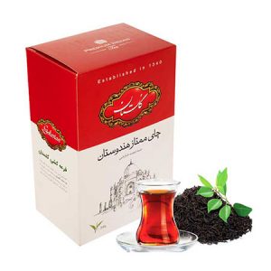 چای سیاه گلستان مدل ممتاز هندوستان - 500 گرم