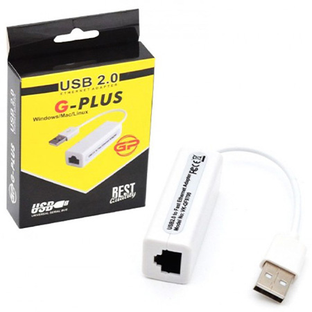 تبدیل USB به LAN مدل G-Plus