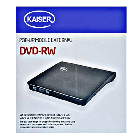 باکس تبدیل DVD رایتر USB 3.0 اینترنال SATA به اکسترنال کایزر مدل RW-9.5