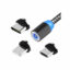 کابل تبدیل مغناطیسی USB به MICROUSB / USB-C / لایتنینگ مدل X-Cable