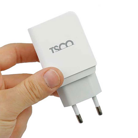 شارژر دیواری تسکو مدل TTC-59 به همراه کابل تبدیل microUSB