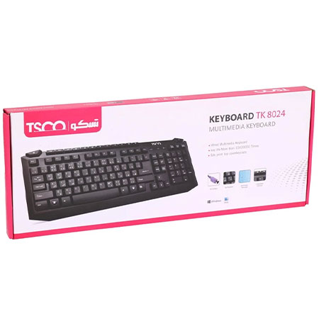 TSCO TK-8024 PS2 Keyboard8