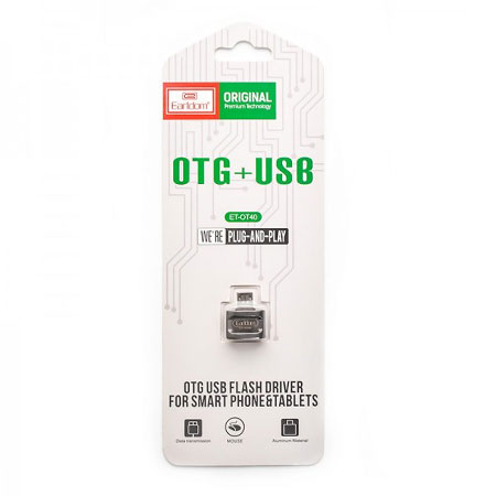 مبدل OTG MicroUSB ارلدام مدل ET-OT40