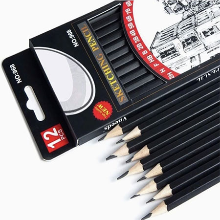 Vneeds drawing pencil code 968 set of 12 pieces