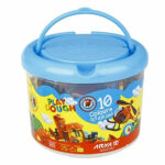 Aria model 1068 bucket play dough, pack of 10