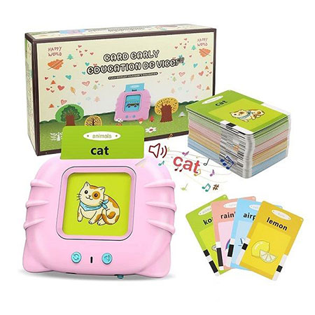 بازی فلش کارت گویا انگلیسی مدل Card carly education device