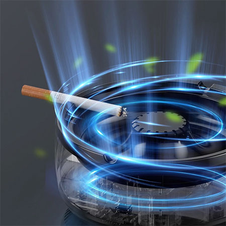 Self-Extinguishing Ashtray