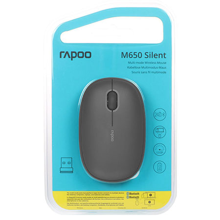 Rapoo M650 Silent Wireless Optical Mouse