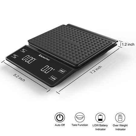 Kitchen scale for coffee model EK6002