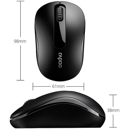 Rapoo M10 Plus Optical Wireless Mouse