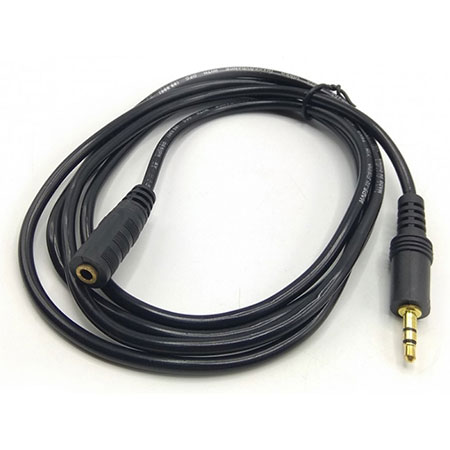 3.5 mm extension cable, audio length 4.5 meters