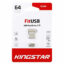 Kingstar KS230 Fit USB 2.0 Flash Memory - 64GB