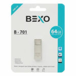 فلش مموری بکسو مدل B-701 USB3.0 ظرفیت 64 گیگابایت