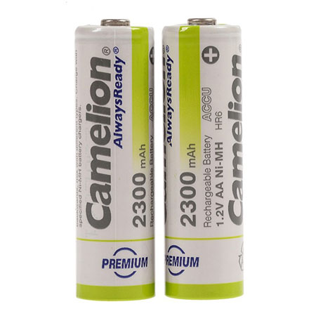 Camelion Always Ready AA Battery Pack of 2