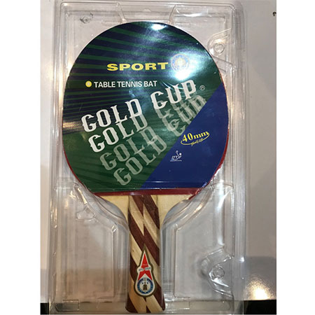 Ping pong racket Gold Cup model 40mm