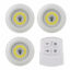 Ceiling emergency light with remote control, set of 3 pieces