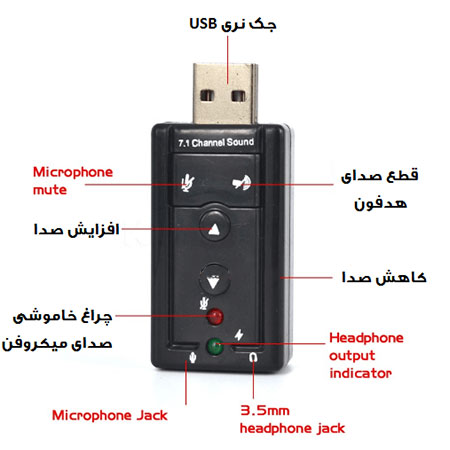 Macher USB External Sound Card Model MR-209