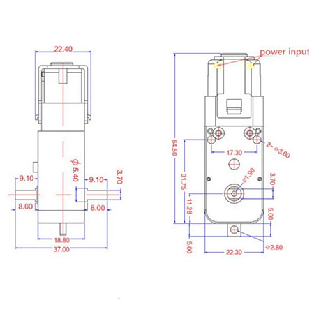 موتور-گیربکس-دوشفت-نادکویی-IPM-مدل-50RPM-همراه-باسیم