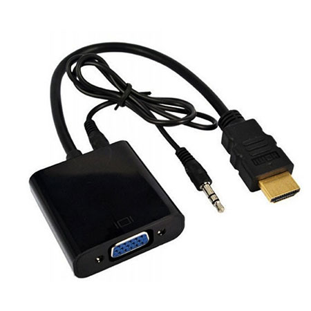 مبدل HDMI به VGA کایزر مدل K-622 همراه با خروجی صدا