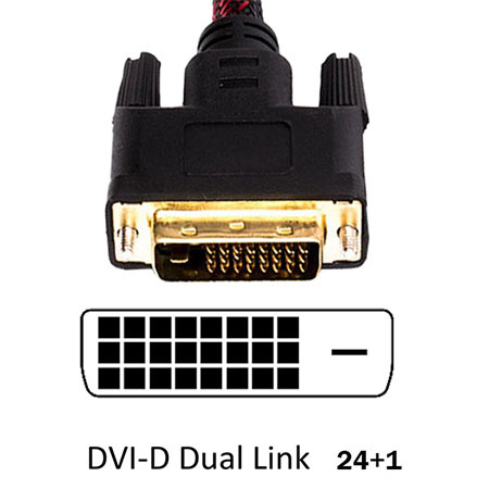 کابل-کنفی-DVI-به-DVI-مدل-BXY-طول-1.5-متر