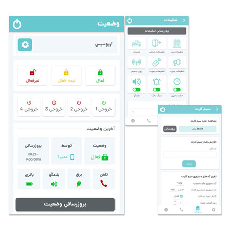 دزدگیر اماکن آریوسیس مدل CL-70