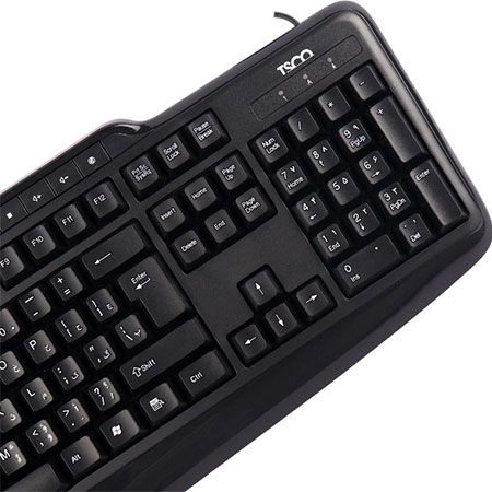 کیبورد باسیم تسکو مدل TK-8048