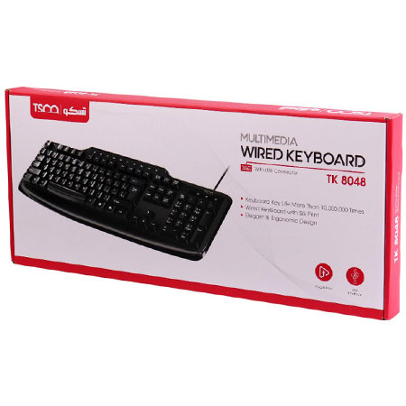 کیبورد باسیم تسکو مدل TK-8048