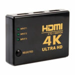 سوییچ 3 به 1 HDMI دی نت مدل D-Net 4K