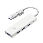 هاب 4 پورت دو سر USB3.0 شیائومی مدل XMSTFXQ01YM