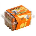 باتری نیم‌قلمی دیتکس مدل Zinc Carbon Battery (R03P) بسته 24 عددی