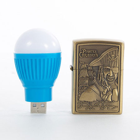 مینی لامپ سیار LED مدل USB