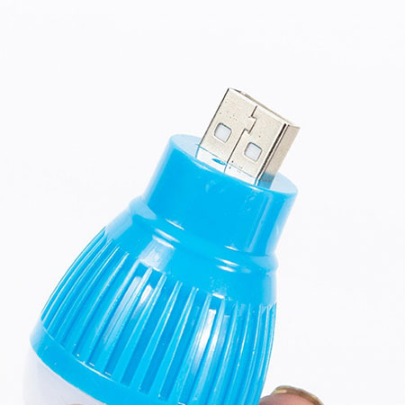 مینی لامپ سیار LED مدل USB